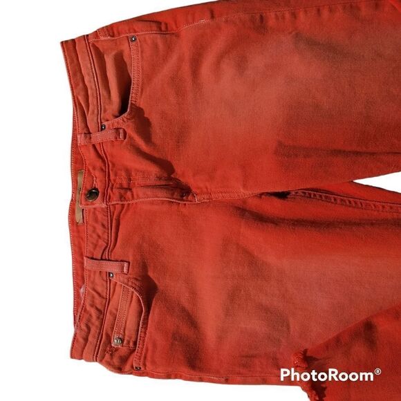 Joe's Jeans  Collector's Edition Finn Skinny Ankle Jean in Distressed Poppy - Picture 6 of 11